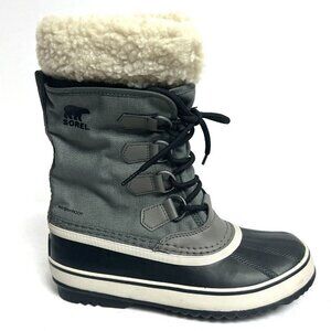 Sorel Womens Winter Carnival Snow Boot Gray Size 6 M